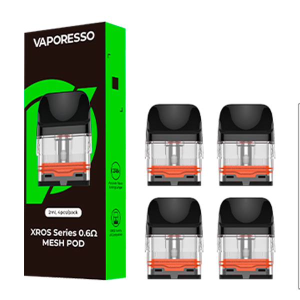 Картридж Vaporesso XROS 0.6ohm Mesh POD 2ml 4шт в уп